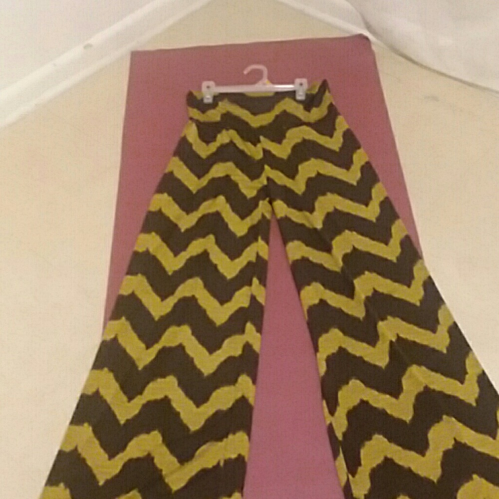 Silk flare dress pants